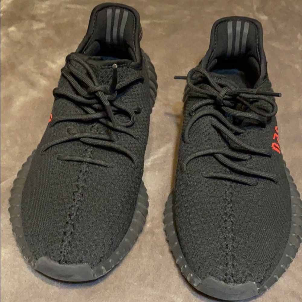 Yeezy Boost 350 Black and Red